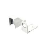 Accesorio Para Techo Falso/Entrada, Con Conexión Tubería 1/2 a 1 In, Compatible con Canaletas LD3, LD5 y LD10, Color Blanco  DCEFXWH-X