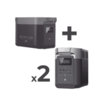 Kit de Estación de Energía Portátil 2048Wh + 2 Baterías Externas 2048Wh (6144Wh Totales)   DLT2MAX-2BP