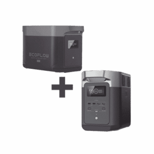 Kit de Estación de Energía Portátil 2048Wh + Batería Externa 2048Wh (4096Wh Totales)   DLT2MAX-BP
