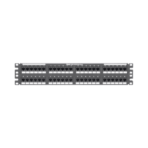 Panel de Parcheo de Impacto (110), Plano, Categoría 6, de 48 Puertos, 2UR  DP48688TGY