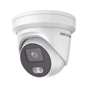 Turret IP 4 Megapixel / Imagen a Color 24/7 / Lente 4 mm / Luz Blanca 30 mts / WDR 130 dB / Exterior IP67 / Micrófono Integrado / Captura Facial / Videoanaliticos (Filtro de Falsas Alarmas) DS-2CD2347G2-L(U)(C)