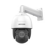 PTZ IP 4 Megapixel / 25X Zoom / 200 mts IR / ACUSENSE (Evita Falsas Alarmas) /Exterior IP66 / Alerta Audible y Luz Estroboscópica / Autoseguimiento 2.0 / Hi-PoE / DARKFIGHTER / Rapid Focus DS-2DE7A425IW-AEB(T5)