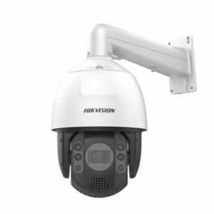 PTZ IP 4 Megapixel / 25X Zoom / 200 mts IR / ACUSENSE (Evita Falsas Alarmas) /Exterior IP66 / Alerta Audible y Luz Estroboscópica / Autoseguimiento 2.0 / Hi-PoE / DARKFIGHTER / Rapid Focus DS-2DE7A425IW-AEB(T5)