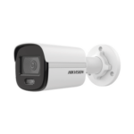 Bala IP 2 Megapixel / Imagen a Color 24/7 / PoE / Lente 2.8 mm / Luz Blanca 30 mts / Exterior IP67 / dWDR DS-2CD1027G0-L(C)