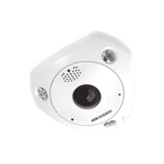 Fisheye IP 12 Megapixel / DEWARPING / Lente IMMERVISION / 180° - 360° / WDR 120 dB / Heat Map / Exterior IP67 / IK08 / Entrada y Salida de Audio y Alarma / Múltiples Vistas DS-2CD63C5G0-IVS