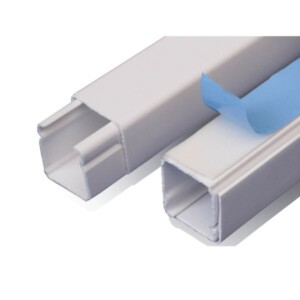Canaleta con retenedor+adhesivo, 20x20 mm x 2 mts. DXN10071 Schneider Electric  DXN10071