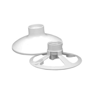 Portalámpara de Plástico, Redondo, Base E27, Blanco, DXN11107 Schneider Electric  DXN11107
