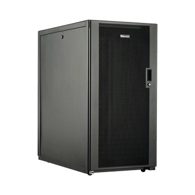 Gabinete Profesional de Telecomunicaciones, de Piso, 24 UR, 600 mm de Ancho y 1070 mm de Profundidad, Color Negro E6412B2 | Humberto Chacon Gabinete Profesional de Telecomunicaciones, de Piso, 24 UR, 600 mm de Ancho y 1070 mm de Profundidad, Color Negro  E6412B2 - Image 2