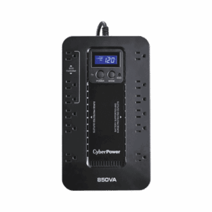 NO BREAK / UPS CYBERPOWER MODO ECO AHORRADOR 850 VA 510 WATTS 3 AÑOS DE GARANTÍA EN PILA Y EQUIPO EC850LCD