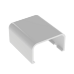 Tapa Final, para uso con canaleta LD10, material ABS, Color Blanco  ECF10WH-X
