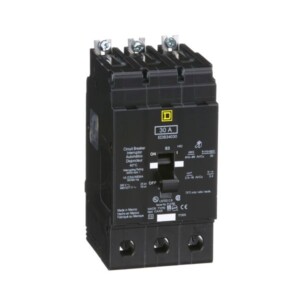 Interruptor Atornillable marco E-3P 30 A 480/277 Vca 18/25kA EDB34030