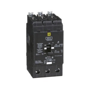 Interruptor Atornillable marco E-3P 40 A 480/277 Vca 18/25kA EDB34040