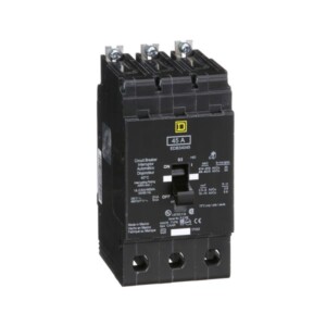 INTERRUPTOR ATORNILLABLE EN MINIATURA, 45 A, 480 277 VCA. EDB34045 SCHNEIDER ELECTRIC