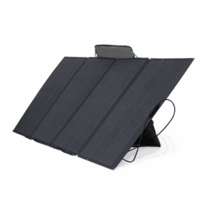 Módulo Solar Portátil y Flexible de 400W Recomendado para Estaciones Portátiles EFD330, EFD350 ó EFD500 / Ajuste de Ángulo / Carga Eficiente / Incluye Cable XT60 a MC4   EF-FLEX-M400