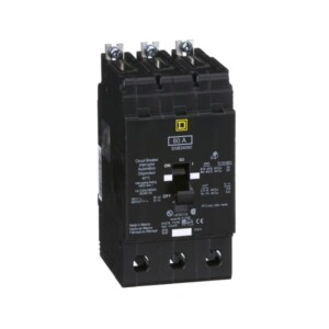 Interruptor Atornillable marco E-3P 60 A 480/277 Vca 35/65kA EGB34060