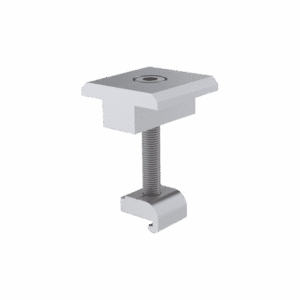 Sujetador Intermedio 35 mm para montaje de paneles solares en riel7   EPL-MCG2-35R