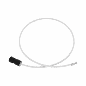 Cable de Conexión en Campo Jack a Plug RJ45, Categoría 6A, CMP (Plenum), 1 Metro, Color Blanco  FC-ICCP1MWH
