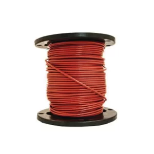 Carrete de 500 metros / Cable fotovoltaico / Rojo / Recubrimiento XLPE / 4mm² / 12 AWG / Hasta 1,800 Vcc FJ69/500