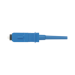 Conector de Fibra Óptica SC Simplex OptiCam, Monomodo 9/125 OS2, Pre-pulido, Color Azul  FSC2SCBU