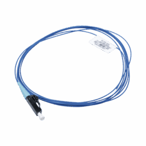 Pigtail de Fibra Óptica LC Simplex, Multimodo OM3 50/125, 900um, Color Aqua, 1 Metro  FX1BN1NNNSNM001