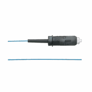 Pigtail de Fibra Óptica SC Simplex, Multimodo OM4 50/125, 900um, Color Aqua, 1 Metro  FZ1BN3NNNSNM001
