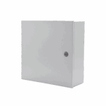 Gabinete de Acero, Uso Interior (Nema 1)  de 80 x 60 x 20 cm con Placa Interna / Tipo Telefónico.