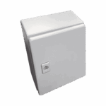 Gabinete de Acero, Nema 4-IP 65 de 80 x 100 x 30 cm con Platina.