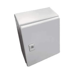 Gabinete de Acero, Nema 4-IP 65 de 80 x 100 x 30 cm con Platina.