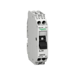 TeSys GB2 - Disyuntor magnetotérmico - 1P + N - 5 A - Id = 66 A GB2CD10