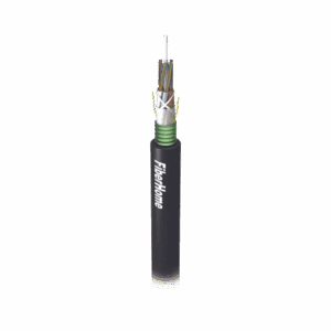 Kilómetro de Fibra Óptica para Exterior G.652D, Armada, Monomodo de 24 Hilos, Loose Tube, Color Negro (Para Instalación en Ducto/Subterráneo)  GYFS-24C