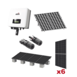 Kit Solar Interconexion  / 3kW  220Vca / Inversor AFORE / Montaje Incluido  HNS3000TLKIT1