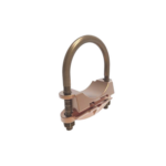 Conector Mecánico para Cable Calibre 4 a 3/0 AWG / Paralelo o 90° Grados a Tubo de 2" o Varilla de 2" - 2 3/8".  HUB-GAR-1826