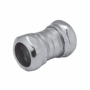 Cople Compresión de Acero Galvanizado para Pared Delgada de 1/2".: HUB-2922
