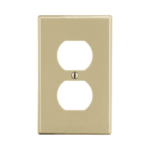 Placa de Pared para Contacto Duplex Color Marfil.: HUB-P8I