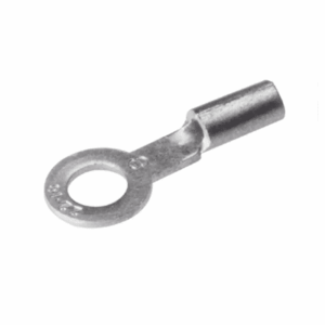 Zapata Terminal de Ojillo BURNDY para Tornillo de 1/4" (6 mm) y Calibre 12-10 AWG.: HUB-T10-14