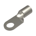 Zapata Terminal de Ojillo para Tornillo 1/4" (6.35 mm)  y Calibre 6 AWG.: HUB-YAD-6CM-6E14