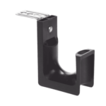 Sujetador STRONGHOLD tipo J (J-Hook), Con Soporte para Montaje en Techo, Para 46 Cables Cat6, Nylon 6.6, Color Negro, 1 pieza  JP2CMB-L20