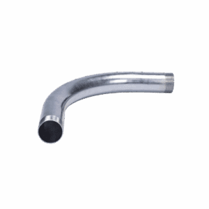 Codo de 90° de 2" (52mm) pared gruesa con rosca galvanizado etiqueta amarilla