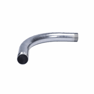 Codo de 90° de 3" (76mm) pared gruesa con rosca galvanizado etiqueta amarilla