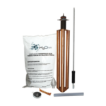 KIT DE PARARRAYOS CON PUNTA QUE BRINDA UNA PROTECCIÓN EFECTIVA EN UN RADIO DE 80 METROS. KDA-LU TOTAL GROUND