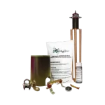 Kit de tierra física modelo TG45AB con Electrodo Magnetoactivo, capacidad: 45 AMP KIT-MASTER-45AB-V2