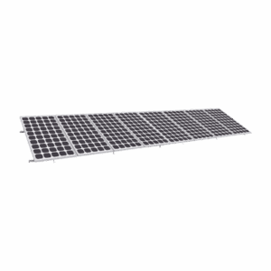 Montaje para Panel Solar, Riel "8" de 5400mm para Módulos de 550 a 660w con Espesor de 35mm, Velocidad de Viento Máx. 136km/h (20° a 45°)   KIT8PVEKTOR8R