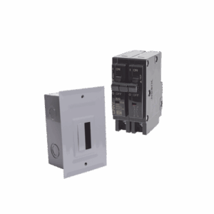 Kit Centro de Carga para empotrar con 1 Interruptor Térmico de 2 Polos, 15Amp 120/240Vca 10kA.
