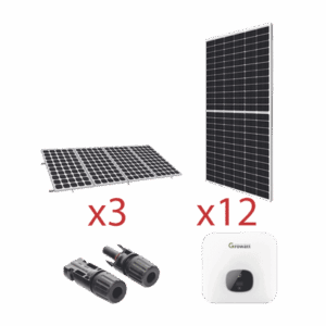 Kit para Interconexión a la Red Eléctrica de CFE de 6 kW con Salida de 220 Vca.  KITGT6K550V2