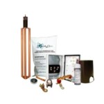 Kit completo de tierra física TG70K con electrodo magnetoactivo de 70 AMP. Se utilizan para la puesta a tierra de sites de computo, plantas industriales...