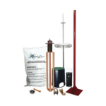 Kit de Pararrayo Dipolo con Electrodo y Accesorios de Instalación para Techo. KIT-MASTER-DIPOLO