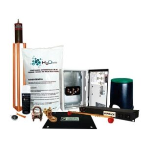 Kit de Tierra Física Recomendada para Cuartos de Telecomunicaciones (Data Center). KIT-MASTER-TG-SITE