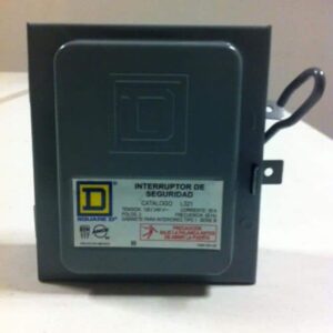 INTERRUPTOR DE SEGURIDAD T/FUSTIRO/SENC 3P 30A 240V         L321