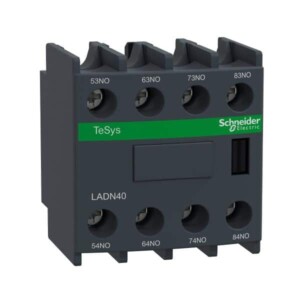 BLOQUE DE CONTACTO AUXILIAR, 10 A, 690 V, 4 NA. LADN40 SCHNEIDER ELECTRIC