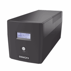 UPS 1000VA/600 W Pantalla LCD / Línea Interactiva 120Vca / 6 tomas 5-15R (4 Respaldadas) / Regulación de Voltaje / Protección RJ45  LP1000LCD